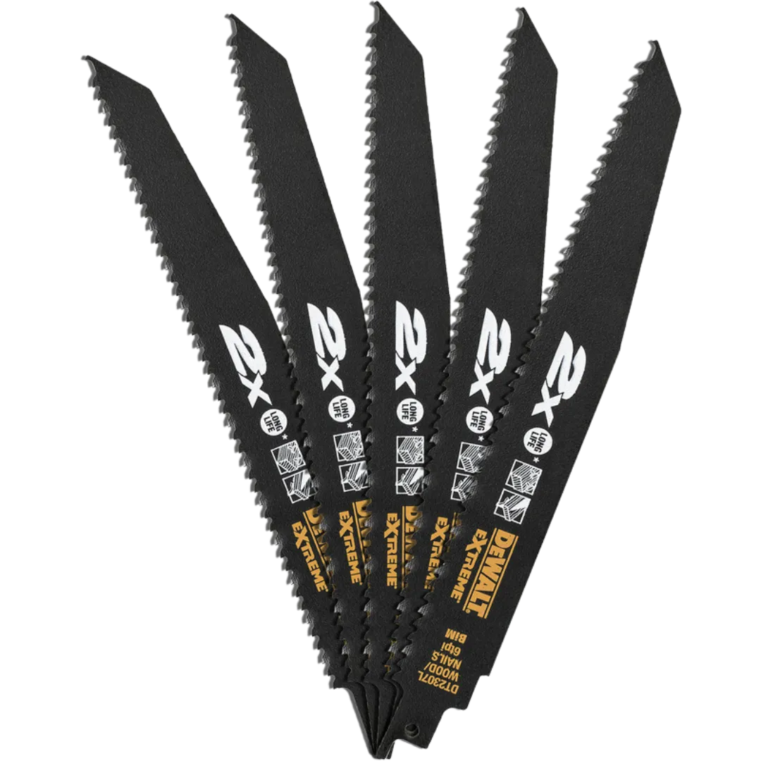DT2307L-QZ Reciprozaagblad BiM Ø 228 x 4,2 mm voor extra dik hout (5 stuks)