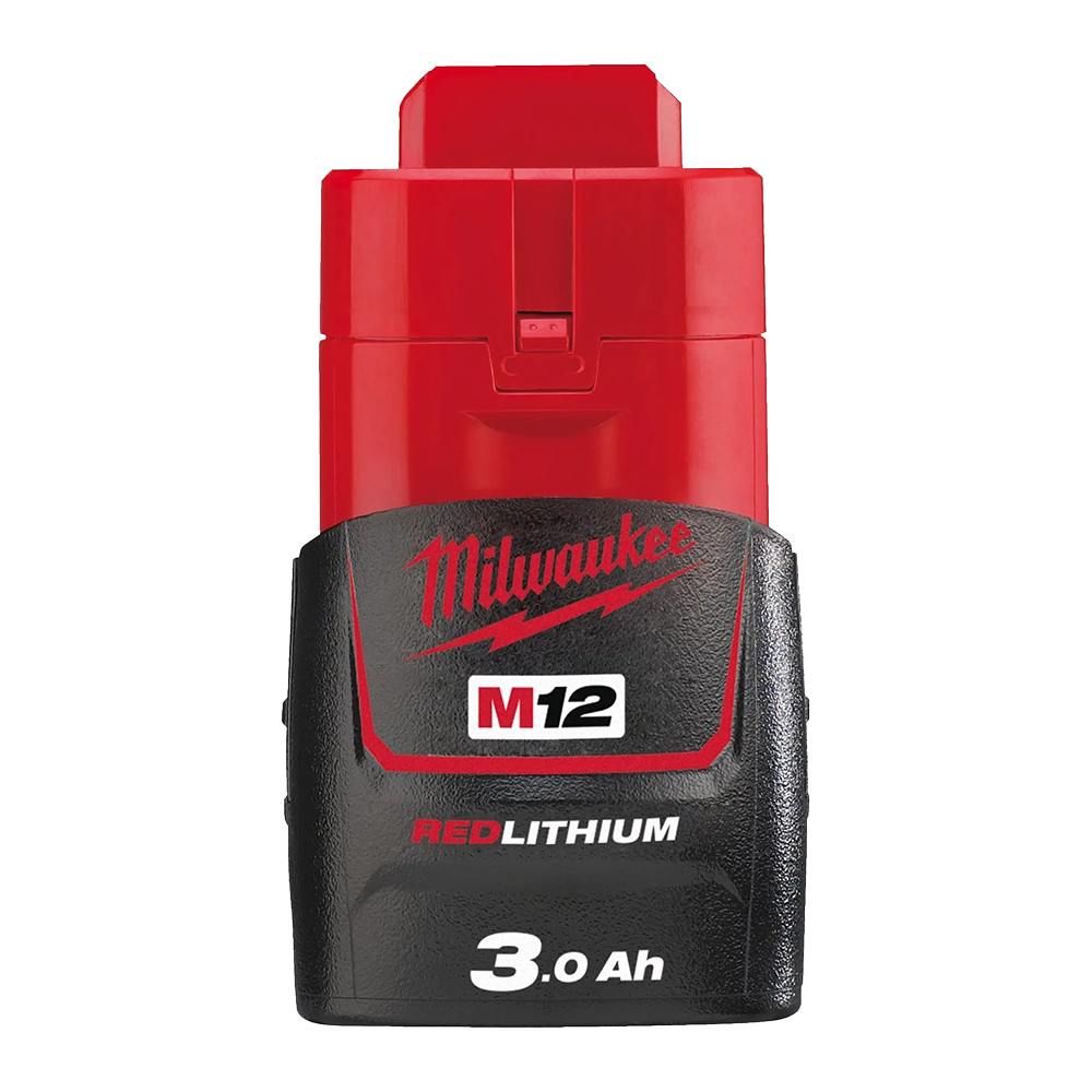 Set Batterijen M12 NRG Pack : 2 x 12V 3.0Ah + Lader 
