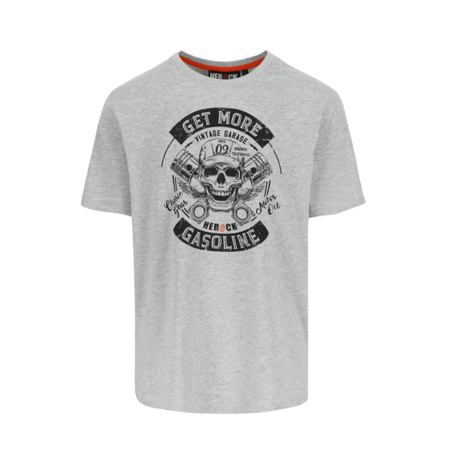 T-shirt More Gasoline - gris chiné clair - XL - Édition Limitée 2023