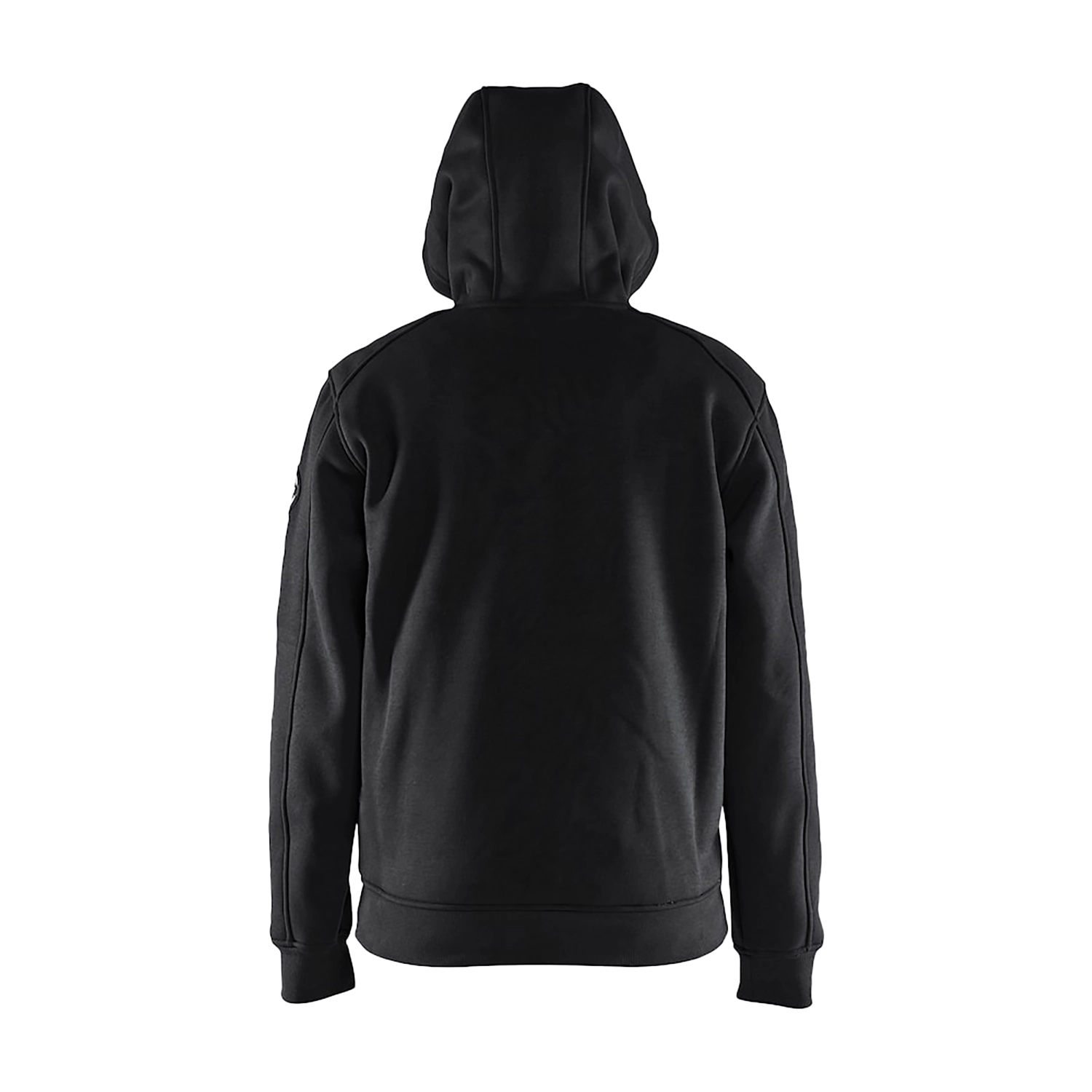 Hooded sweatshirt met warme voering 4933/2514/9900 - zwart - s