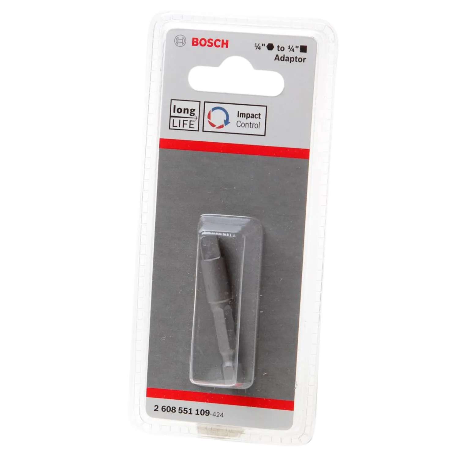 Adaptateur HEX SW1/4 carré femelle (50 mm - 1/4")