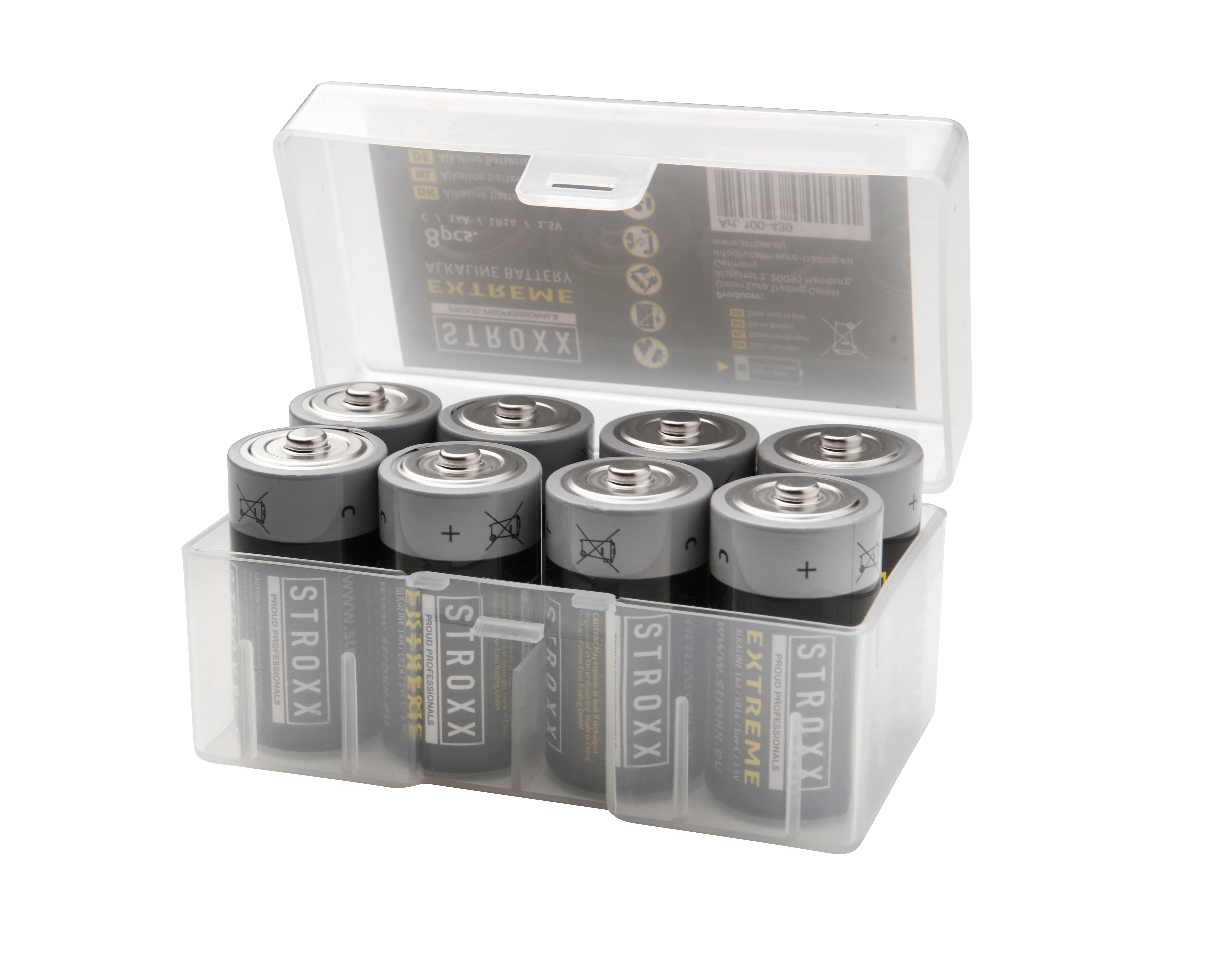 Extreme Alkaline Batterij D LR20 (set van 8)