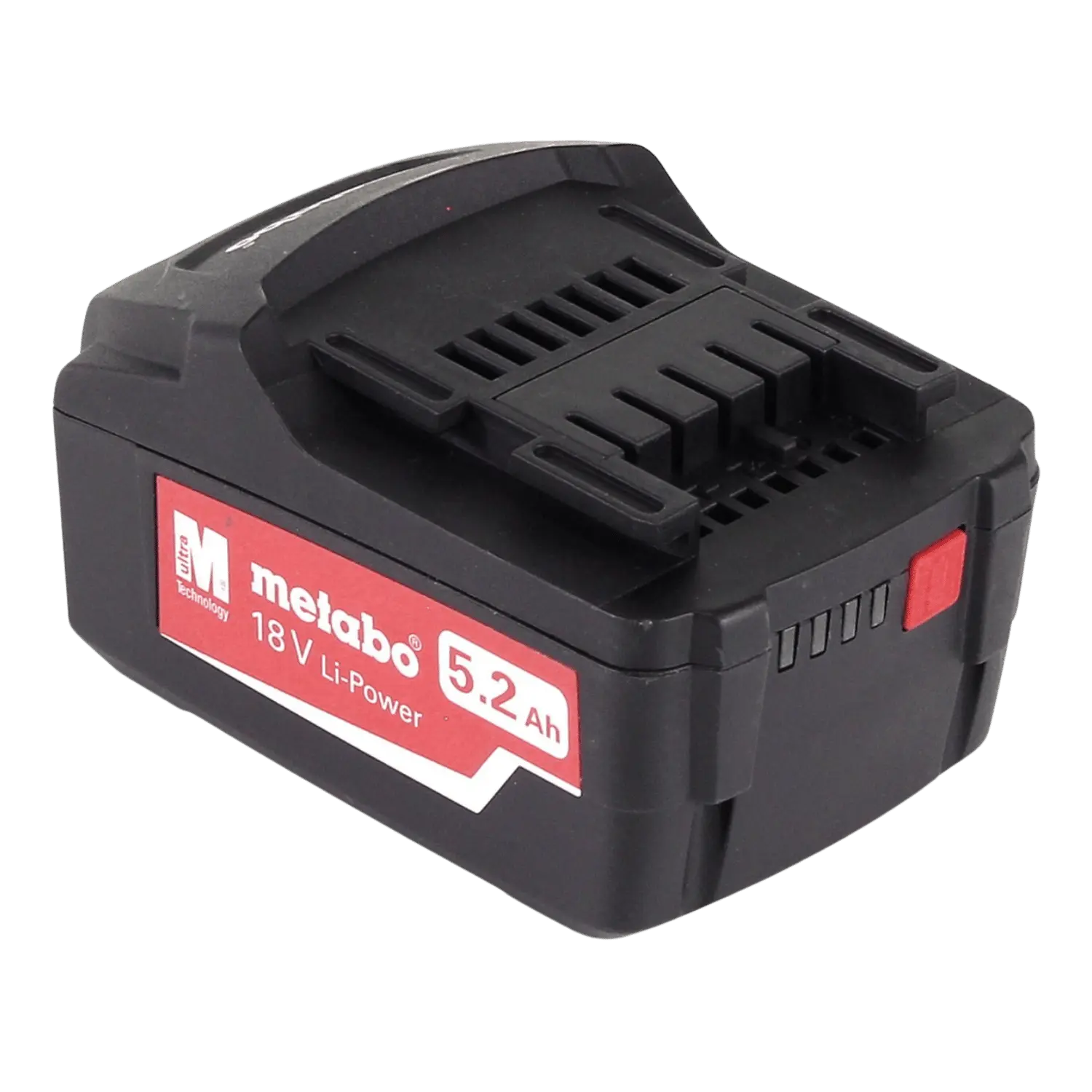 Set de batteries : 18V - 2 x 5.2 Ah Li-ion + chargeur