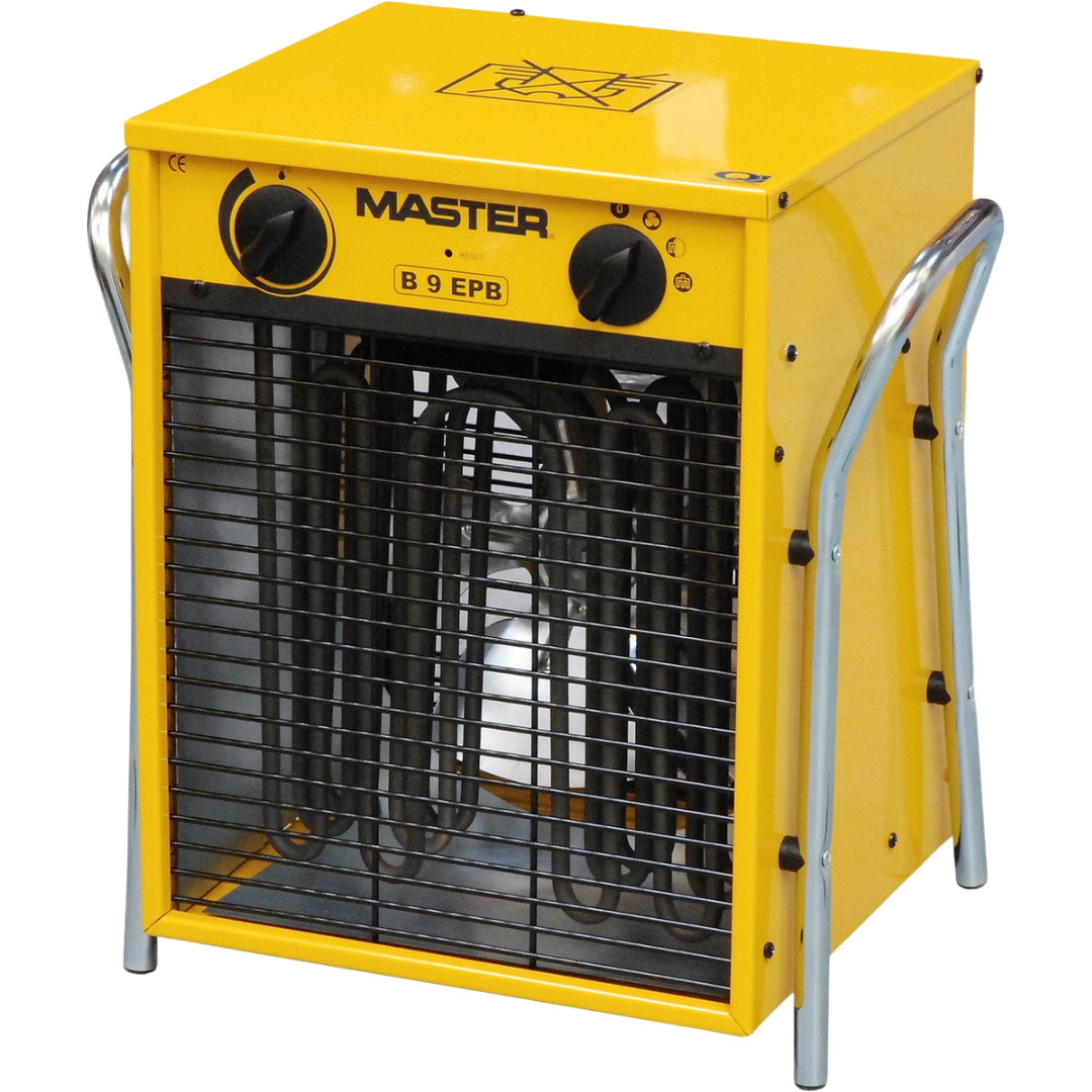 B 9 EPB Elektrische heater 9 kW (230 V, incl. statief)