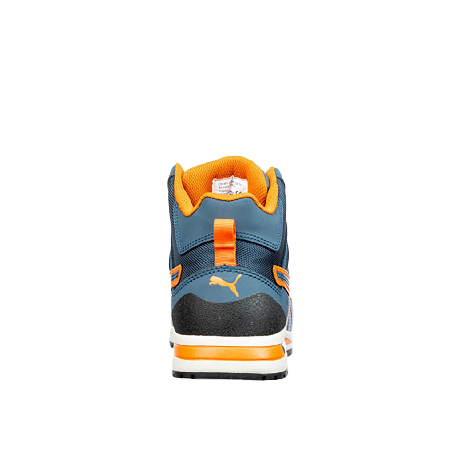 Chaussure de sécurité haute CrossTwist mid S3 HRO SRC - bleu/orange - maat 45
