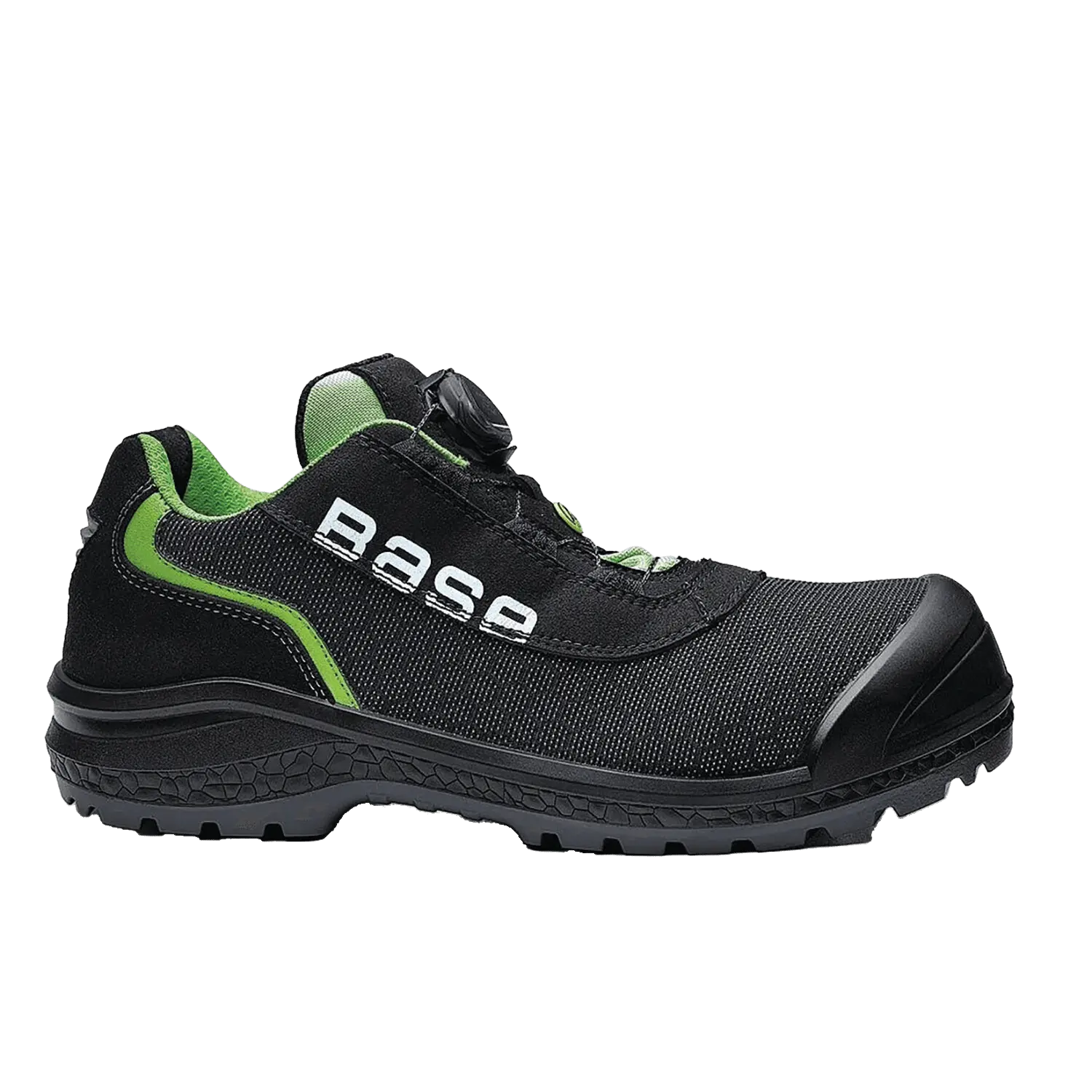 Chaussures de sécurité basses B0822 Be-Ready - noir/vert - S1P ESD SRC